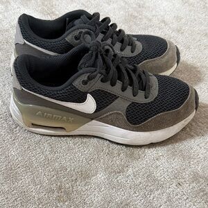 Nike Black, Gray & Olive Air Max Mesh Sneakers